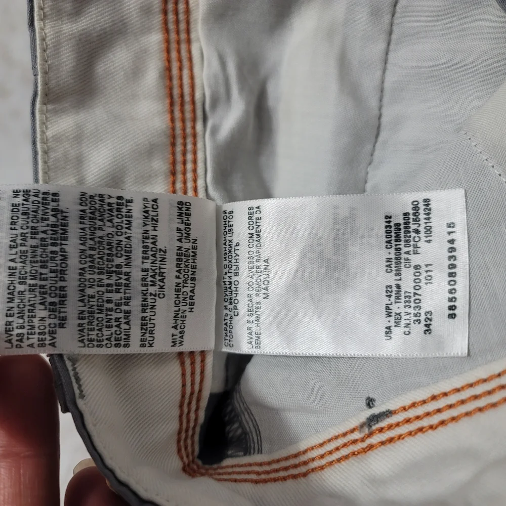 Dockers Flat Front Shorts Straight Fit Men's‎ Size 40 Gray NWT